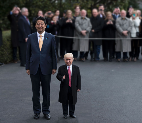 tastefullyoffensive: #TinyTrump is my new favorite meme.