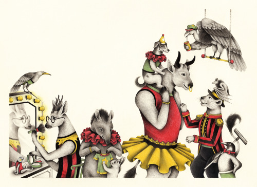 “Circus” double page