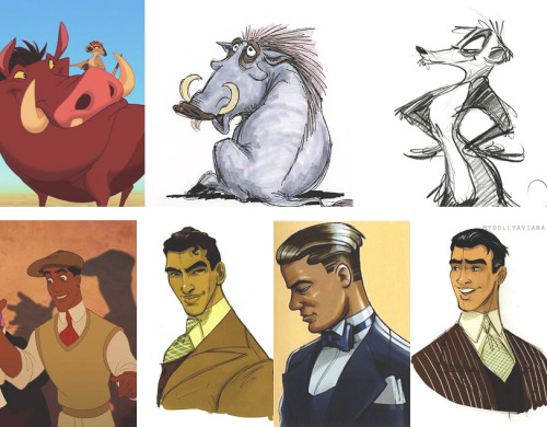 carry-on-my-wayward-butt: mydollyaviana: 19 Disney Characters That Could Have Looked Completely Diff