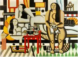 goodolarthistory:  Artist: Fernand Leger Title: Three Women Date: 1921