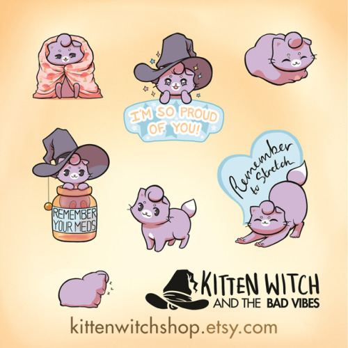 The Kitten Witch Shop has updated! Now with cheaper shipping options I’ve been so excited to show yo