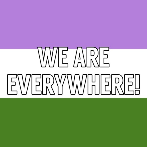 genderqueerpositivity: (Image description: the rainbow, trans, pansexual, bisexual, genderqueer, big