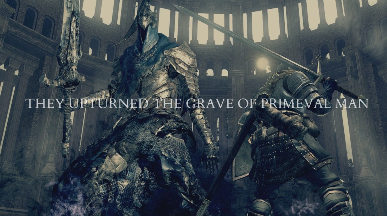 gravelorded:  But to you and I, it’s all ancient history. 
