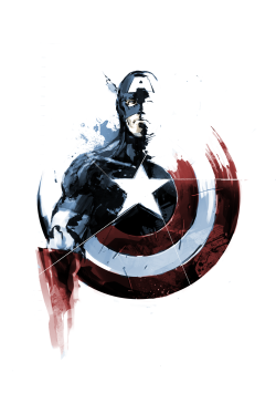 iamalfff:  Captain America by naratani 