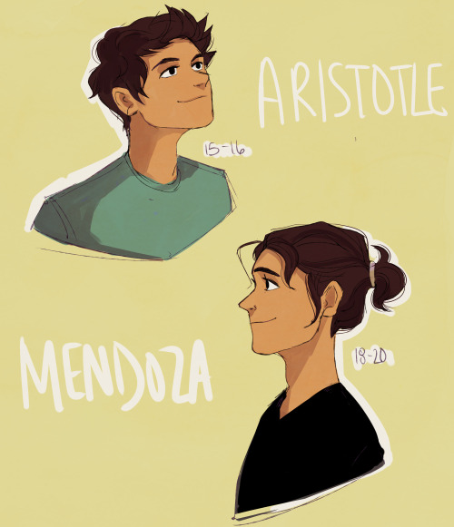 junknight:these are so so messy but but ari with a ponytail tho 