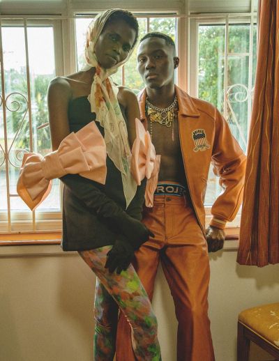 distantvoices:Cheikh Beye, Hakima Duot by Klaudia Nowak for Schön Magazine February 2022