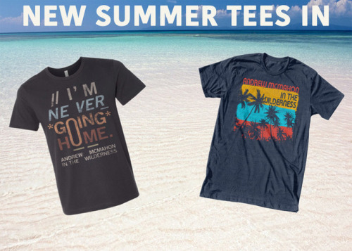 Look at that! Got some new tees up in the webstore just in time for summer. Grab yours. 