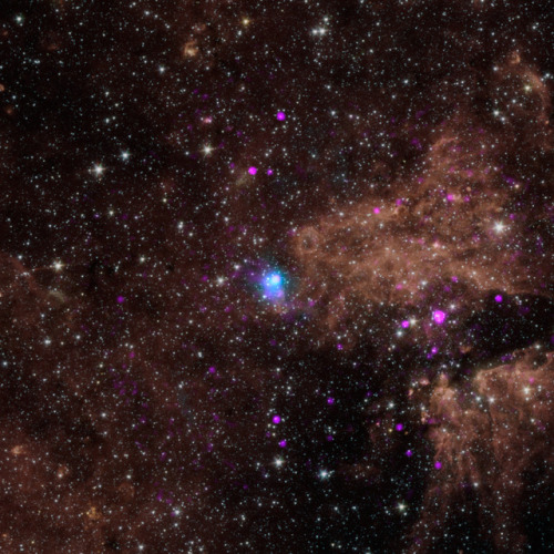 Powerful, Pulsating Core of Star js