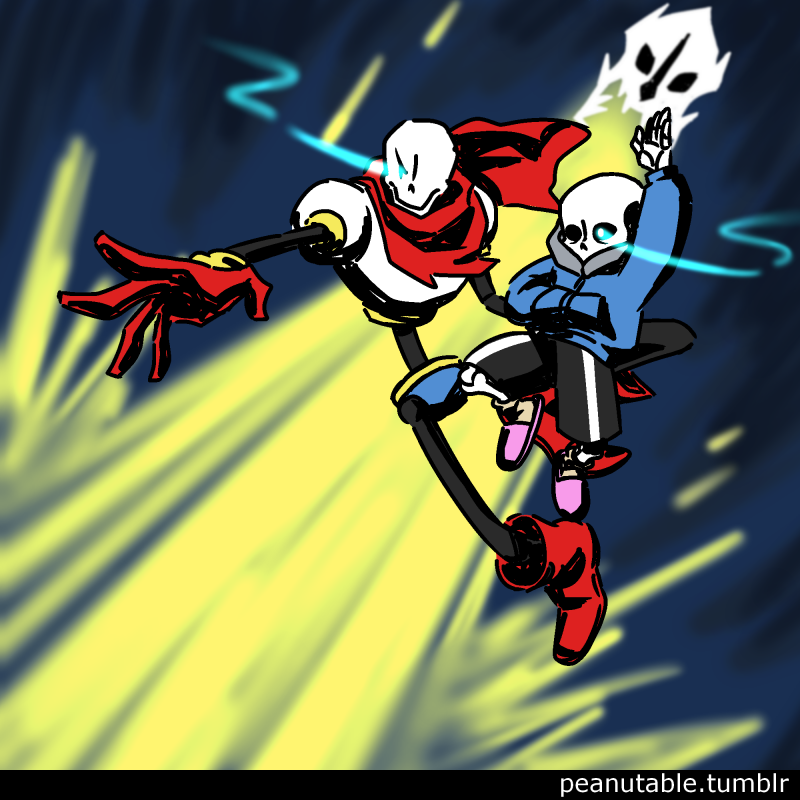 peanutable:  bro-team attack!!