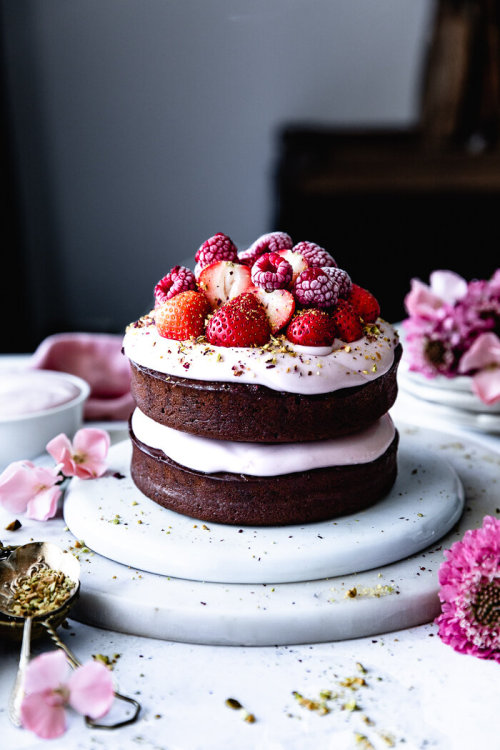 delta-breezes:Chocolate Sponge Cake | Plum 