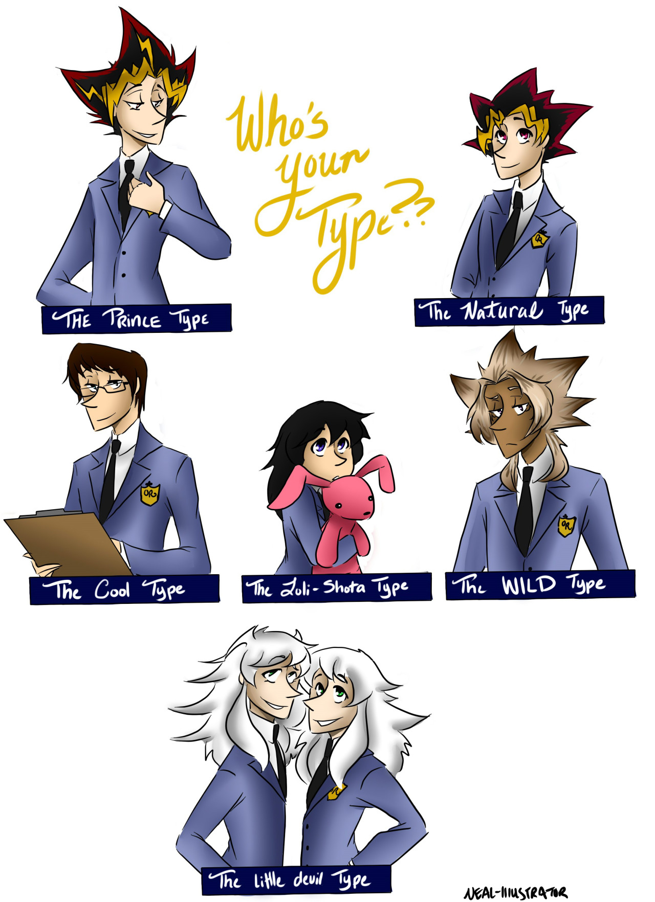 neal-illustrator:  Choose wisely. Done for an anon comment, request, enjoy 