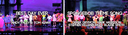 politelyintheknow:[the musical director] tom kitt takes all the songs from all the different artists