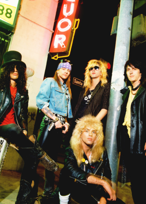 shoutwiththedevil: Guns N’ Roses photographed by Timothy White.