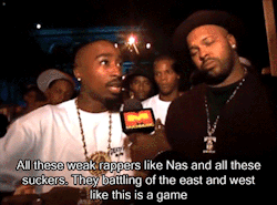 hip-hop-clan:  Tupac Shakur speaking on the