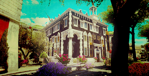the-69sin:The Nilfgaardian Embassy in Toussaint  Always in style.