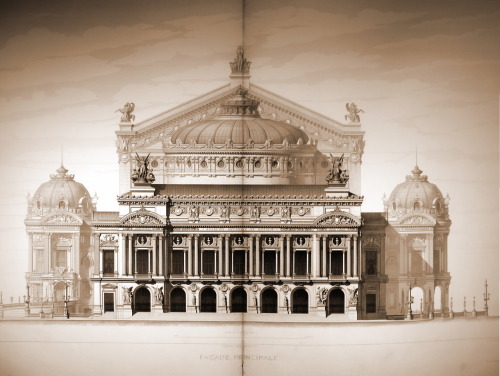 castlesandmedievals: The Palais Garnier (pronounced: [palɛ ɡaʁnje] French   (help·info)) is a