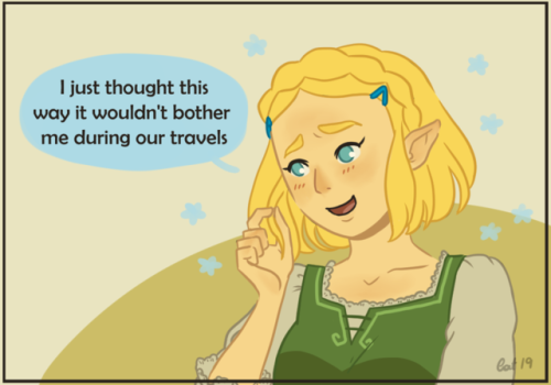 Thank You Nintendo For Giving Us A Short Hair Zelda! I Love Her!