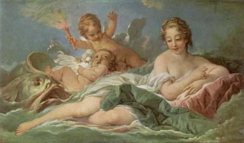 Birth of Venus, 1750, Francois BoucherMedium: oil,canvas