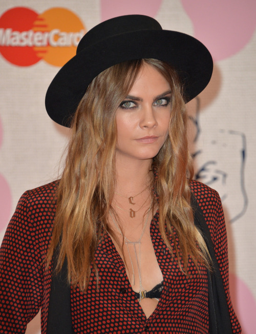 worlddelevingne:  Cara Delevingne at the Brit Awards   