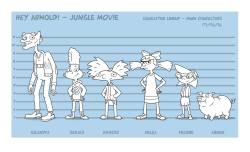 wedway:  Some Hey Arnold!: The Jungle Movie original art debuted at SDCC!