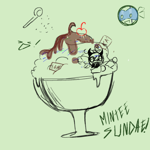 A Whole-ass Doodle Board Of Mintee, Thank You Very Much. It's Been A While Tho, What's Good Homie B)
