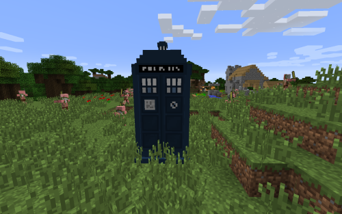 Minecraft 1.7.2 ModsBiblioCraftMo&rsquo; Creatures + Custom Spawner Daleks!