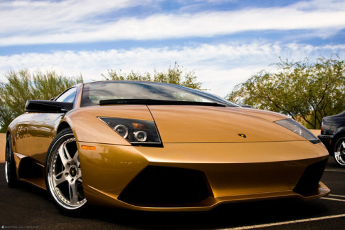 caleb-underwood:Lamborghini Murcielago LP640 One of a kind Oro Elios