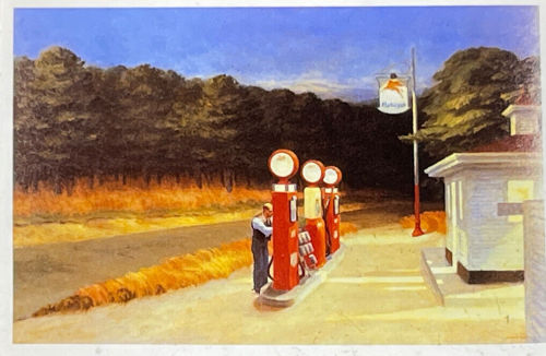 Arctic Monkeys' The Car Through Edward Hopper's Study In Solitude
