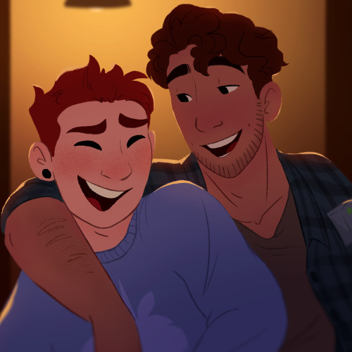 “A little behind-the-scenes peak at everyones favorite radio husbands! ~<3” I finally