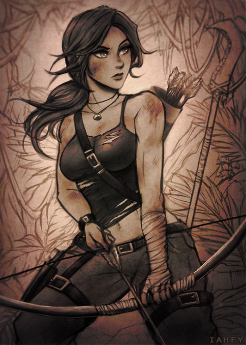 Porn photo lara croft sketch