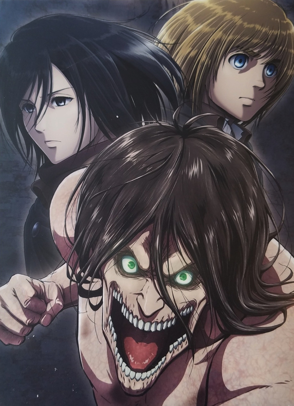 erensjaegerbombs:Official Art from the Season 2 Recap film DVD/Blu-ray Release!