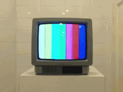 TV IS ON A GLITCH RAINBOW DMNC RMX http://dombarra.tumblr.com