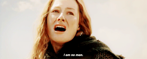 myfairgolightly:   You fool! No man can kill me.   When you finally come out as a
