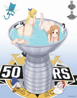 naughtychaoticlucyfan: 2017 Stanley Cup Champions but Happy lost his fish :’(