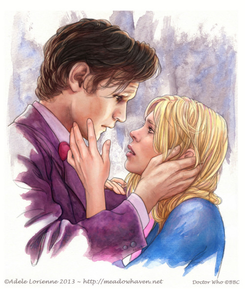 adelelorienne:  -In An Endless Dream I Loved You-  The Tenth Doctor bidding farewell to his beautiful Rose, in one of the last moments he would ever see or touch her. -Touching A Memory-  The Eleventh Doctor and Rose Tyler, in shared wonder and disbelief