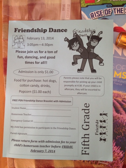 sxnsastark:so my little brothers elementary school is having a dance and they accidentally used home