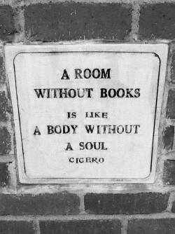 Asymptotejournal:  “A Room Without Books Is Like A Body Without A Soul.” —