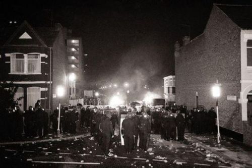 workingclasshistory:On this day, 6 October 1985, Tottenham, London went up in flames as residents of