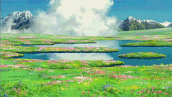glazedeye-s:studio ghibli + nature scenario