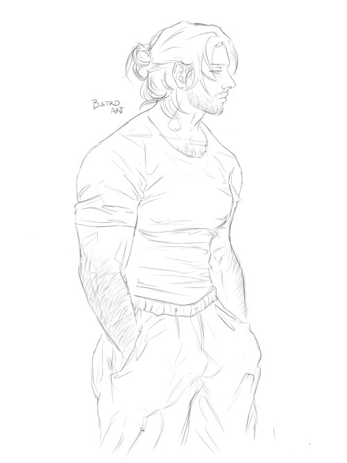 Very Quick Sketch Of The Old Man