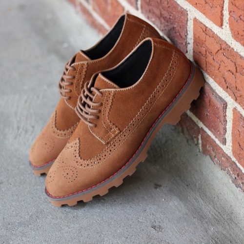 #menswear: Generic Surplus Longwing Shoe Available Online at www.TekkiesBK.com | #tekkies #tekkiesbk #genericsurplus #genericman #longwing #oxford #wingtips #mensshoes #classic