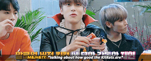 johnil:doyoung really doesn’t like chocolate ;;