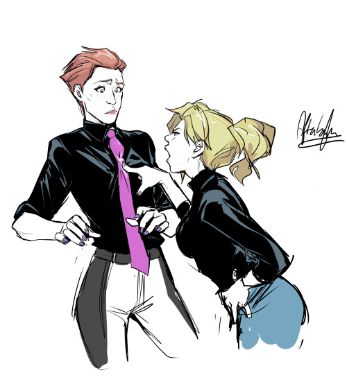 ohnoafterlaughs: A few doodles from the past two days…