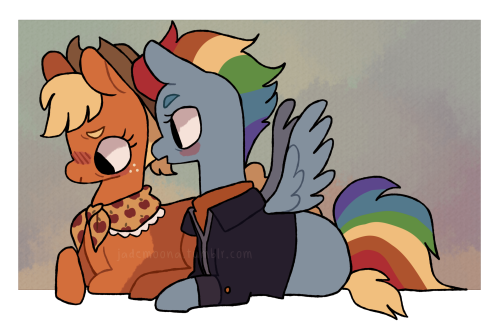 Old Applejack & Rainbow Dash