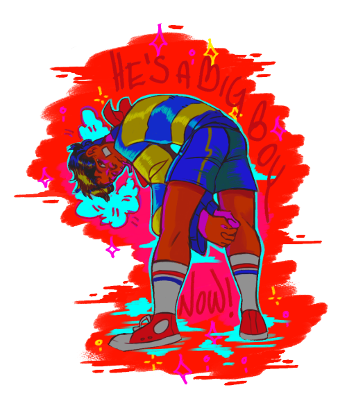 funkyrobotics:YES I FORGOT HES GT BLUE SHOES LEAVE ME ALONE