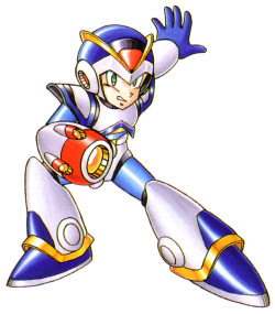 salmonderio:  Mega Man X // Full Armor Sketch