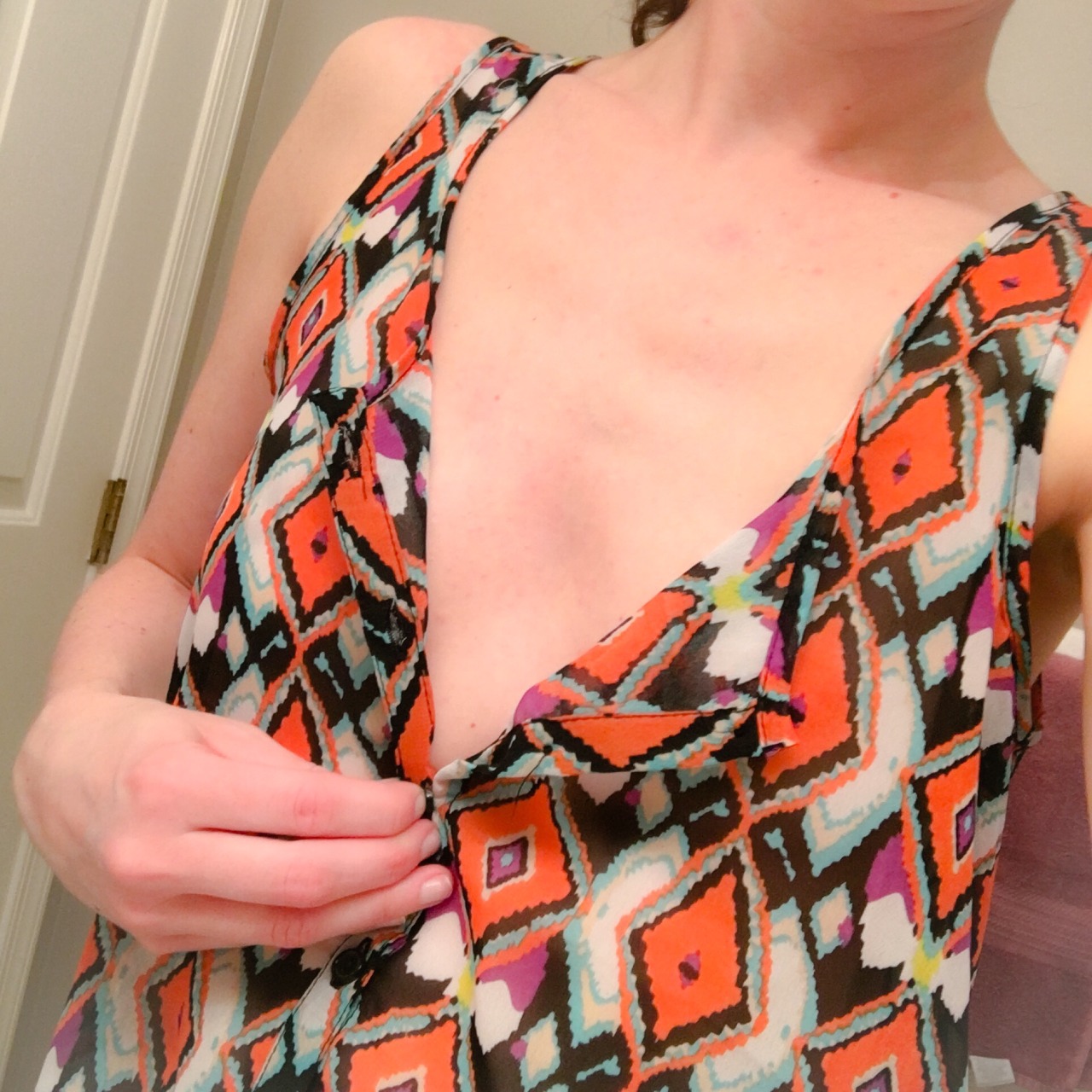 sweet-lo-la:  soccer-mom-marie:  Shew! Busy day…almost forgot it was Braless Friday!