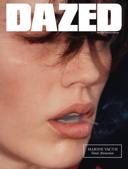 Marine Vacth simmers on the autumn issue of DazedPhotography...