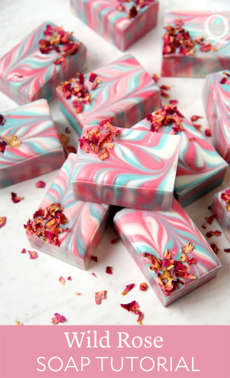 Swirled designs are possible with accelerating scents. Learn how to create this soap with new Wild R