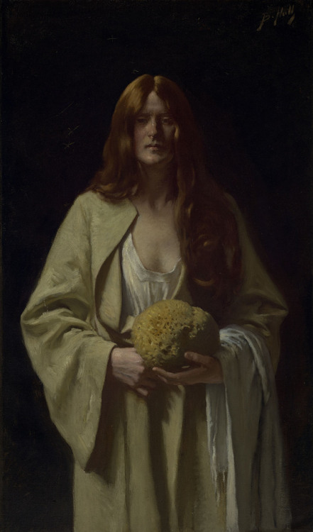 Lindsay Bernard Hall (1859 - 1935)“After the Bath”